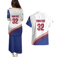 Custom Baseball Cuba 2025 Couples Matching Puletasi and Hawaiian Shirt Cuba Powerhouse of Baseball