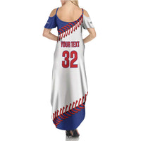 Custom Baseball Cuba 2025 Family Matching Summer Maxi Dress and Hawaiian Shirt Cuba Powerhouse of Baseball