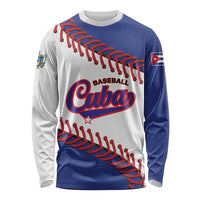 Custom Baseball Cuba 2025 Long Sleeve Shirt Cuba Powerhouse of Baseball