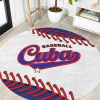Custom Baseball Cuba 2025 Round Carpet Cuba Powerhouse of Baseball