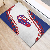 Custom Baseball Cuba 2025 Rubber Doormat Cuba Powerhouse of Baseball