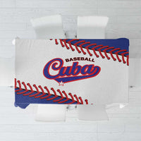Custom Baseball Cuba 2025 Tablecloth Cuba Powerhouse of Baseball