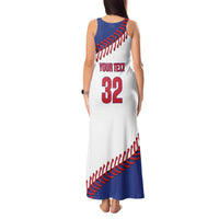 Custom Baseball Cuba 2025 Tank Maxi Dress Cuba Powerhouse of Baseball
