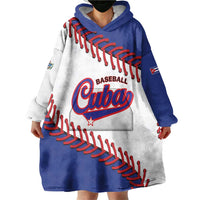 Custom Baseball Cuba 2025 Wearable Blanket Hoodie Cuba Powerhouse of Baseball