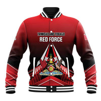 Custom Cricket Trinidad and Tobago Red Force Baseball Jacket Go Champion