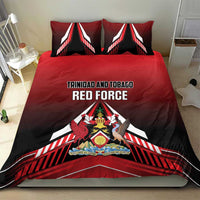 Custom Cricket Trinidad and Tobago Red Force Bedding Set Go Champion