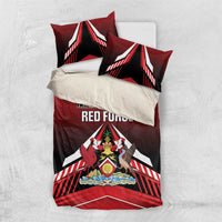 Custom Cricket Trinidad and Tobago Red Force Bedding Set Go Champion