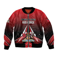 Custom Cricket Trinidad and Tobago Red Force Bomber Jacket Go Champion