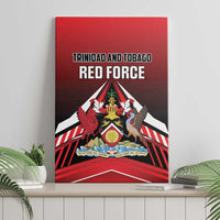 Custom Cricket Trinidad and Tobago Red Force Canvas Wall Art Go Champion