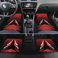 Custom Cricket Trinidad and Tobago Red Force Car Mats Go Champion
