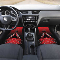 Custom Cricket Trinidad and Tobago Red Force Car Mats Go Champion
