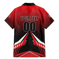 Custom Cricket Trinidad and Tobago Red Force Family Matching Mermaid Dress and Hawaiian Shirt Go Champion