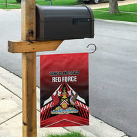 Custom Cricket Trinidad and Tobago Red Force Garden Flag Go Champion