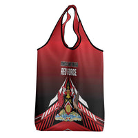 Custom Cricket Trinidad and Tobago Red Force Grocery Bag Go Champion