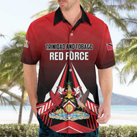 Custom Cricket Trinidad and Tobago Red Force Hawaiian Shirt Go Champion
