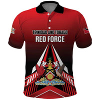 Custom Cricket Trinidad and Tobago Red Force Polo Shirt Go Champion