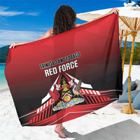 Custom Cricket Trinidad and Tobago Red Force Sarong Go Champion
