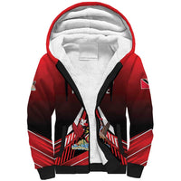 Custom Cricket Trinidad and Tobago Red Force Sherpa Hoodie Go Champion