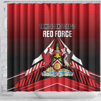 Custom Cricket Trinidad and Tobago Red Force Shower Curtain Go Champion