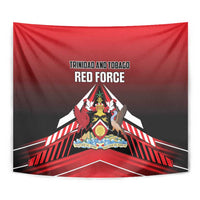 Custom Cricket Trinidad and Tobago Red Force Tapestry Go Champion