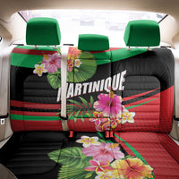 Personalized Martinique Tropical Flower Back Car Seat Cover Matinik Beautiful Island