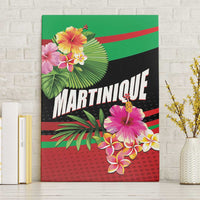Personalized Martinique Tropical Flower Canvas Wall Art Matinik Beautiful Island
