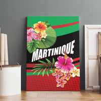 Personalized Martinique Tropical Flower Canvas Wall Art Matinik Beautiful Island