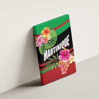 Personalized Martinique Tropical Flower Canvas Wall Art Matinik Beautiful Island