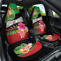 Personalized Martinique Tropical Flower Car Seat Cover Matinik Beautiful Island