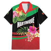 Personalized Martinique Tropical Flower Family Matching Mermaid Dress and Hawaiian Shirt Matinik Beautiful Island