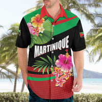 Personalized Martinique Tropical Flower Hawaiian Shirt Matinik Beautiful Island