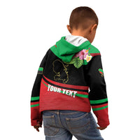 Personalized Martinique Tropical Flower Kid Hoodie Matinik Beautiful Island