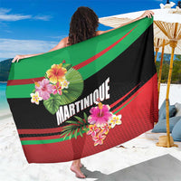 Personalized Martinique Tropical Flower Sarong Matinik Beautiful Island