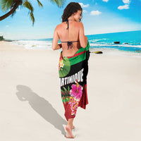 Personalized Martinique Tropical Flower Sarong Matinik Beautiful Island