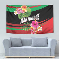 Personalized Martinique Tropical Flower Tapestry Matinik Beautiful Island