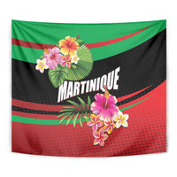 Personalized Martinique Tropical Flower Tapestry Matinik Beautiful Island