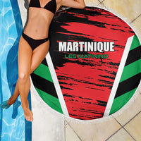 Custom Football Martinique Beach Blanket Les Matinino Go Champion