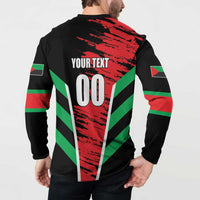 Custom Football Martinique Button Sweatshirt Les Matinino Go Champion