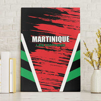 Custom Football Martinique Canvas Wall Art Les Matinino Go Champion