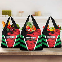 Custom Football Martinique Grocery Bag Les Matinino Go Champion