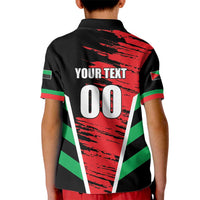 Custom Football Martinique Kid Polo Shirt Les Matinino Go Champion