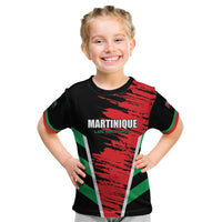 Custom Football Martinique Kid T Shirt Les Matinino Go Champion
