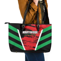Custom Football Martinique Leather Tote Bag Les Matinino Go Champion