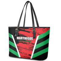 Custom Football Martinique Leather Tote Bag Les Matinino Go Champion