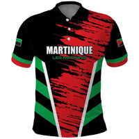 Custom Football Martinique Polo Shirt Les Matinino Go Champion