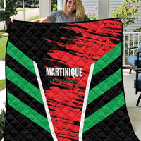 Custom Football Martinique Quilt Les Matinino Go Champion