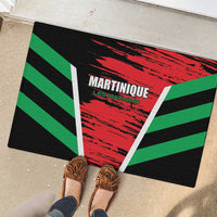 Custom Football Martinique Rubber Doormat Les Matinino Go Champion