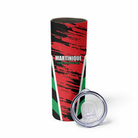 Custom Football Martinique Skinny Tumbler Les Matinino Go Champion