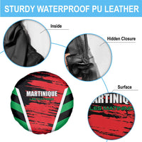 Custom Football Martinique Spare Tire Cover Les Matinino Go Champion
