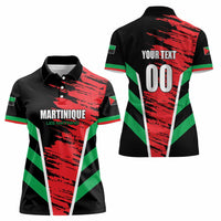 Custom Football Martinique Women Polo Shirt Les Matinino Go Champion